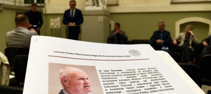 Dr. Uwe Schröder Awarded POMERANIA NOSTRA 2019 Prize.